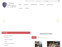 Tablet Screenshot of dolceprincipessa.ro